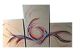 064-w Braune Verästelungen